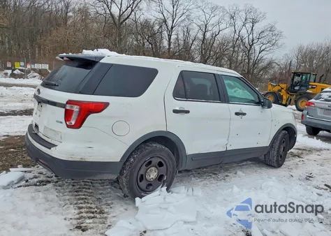 2019 Ford Explorer Police Interceptor из США, поврежденный, VIN 1FM5K8AR3KGA16615